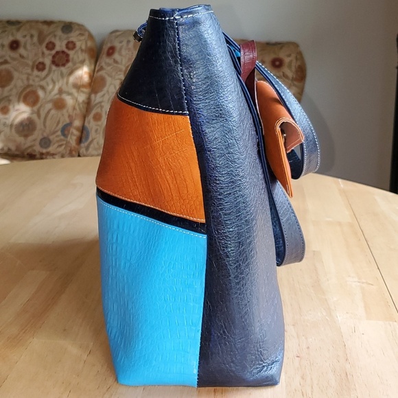 Purse, shoulde tote, leather purse, office- travel - Picture 6 of 8